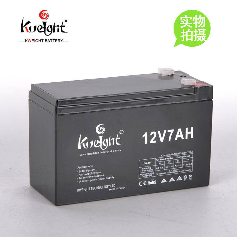Батарея 12v 7ah Agm Sla свинцовокислотная поднимает батарею цикла Mf глубокую для пожарной сигнализации безопасностью
