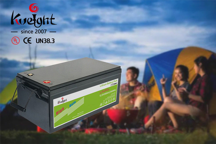 батарея жизни цикла батареи IP65 12.8v 200ah 12V LiFePO4 высокая для солнечной домашней системы