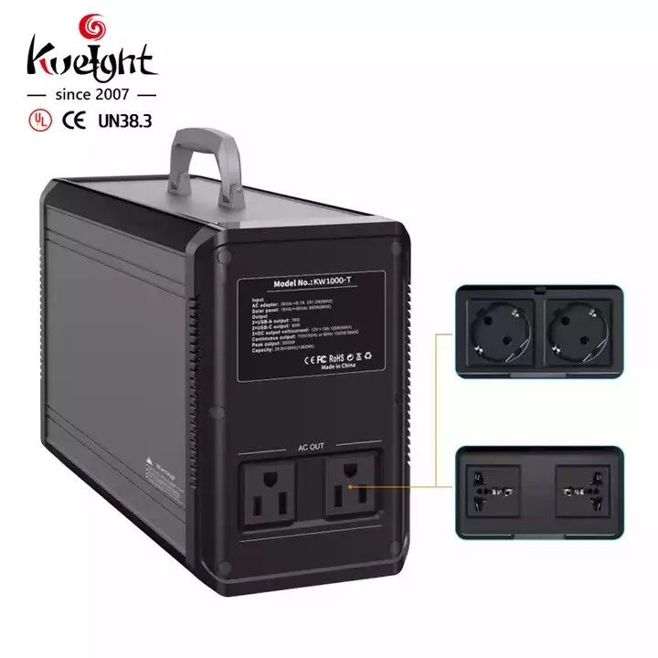 Электростанция портативного лития электропитания 1500W накопления энергии LiFePO4 портативная